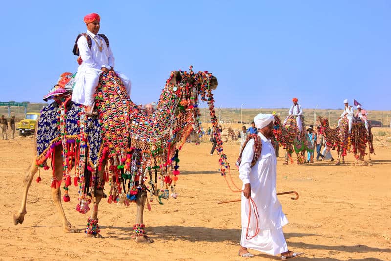 Festival del desierto de Jaisalmer, india